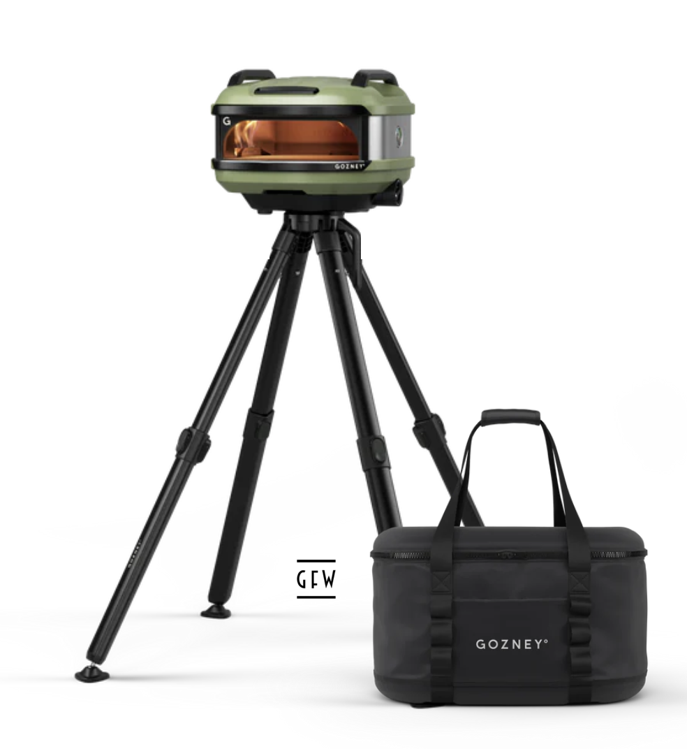 Gozney Tread Olivgrün - Outdoor Set mit Gestell