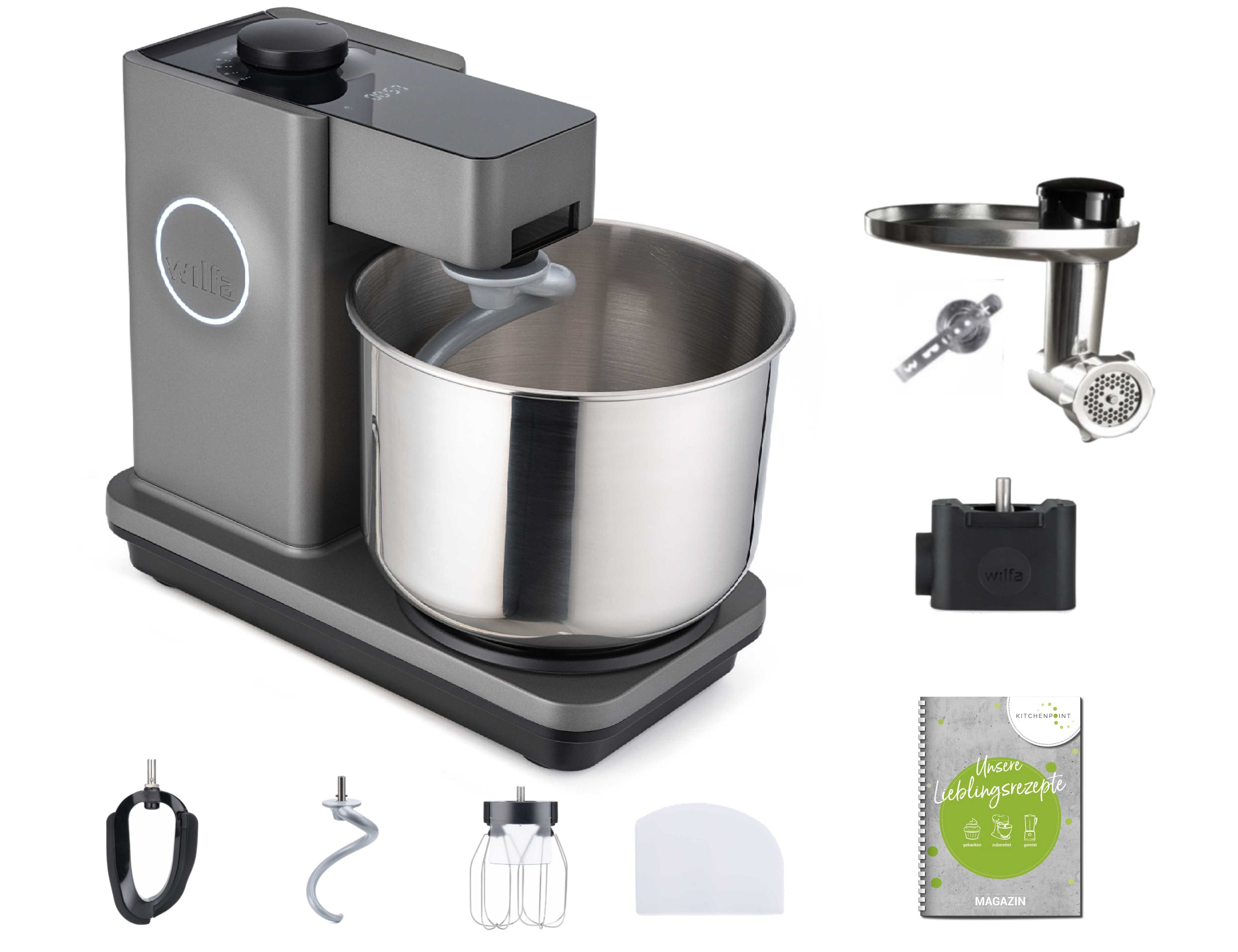Wilfa Küchenmaschine Probaker Timer grau - BBQ Set