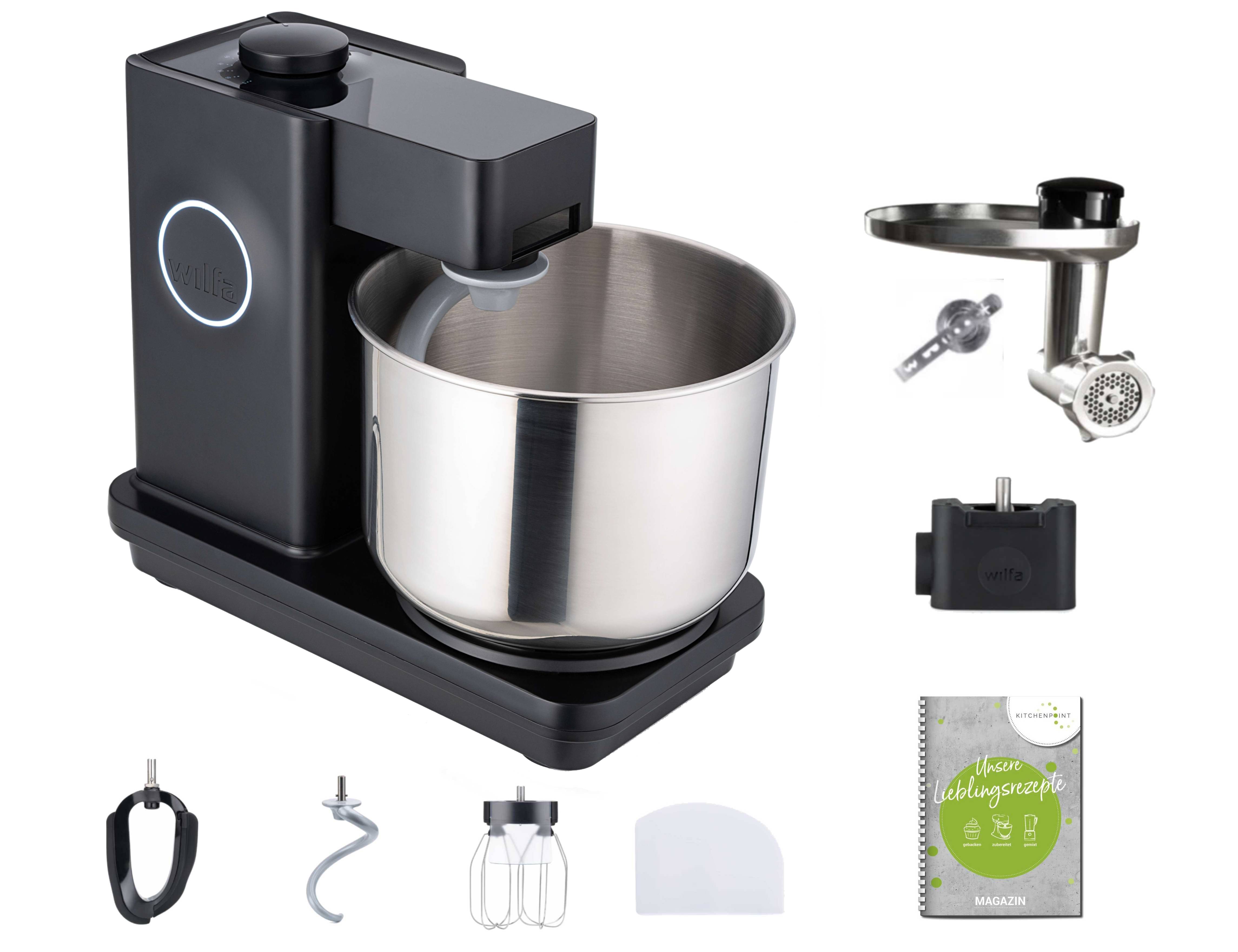 Wilfa Küchenmaschine Probaker schwarz - BBQ Set