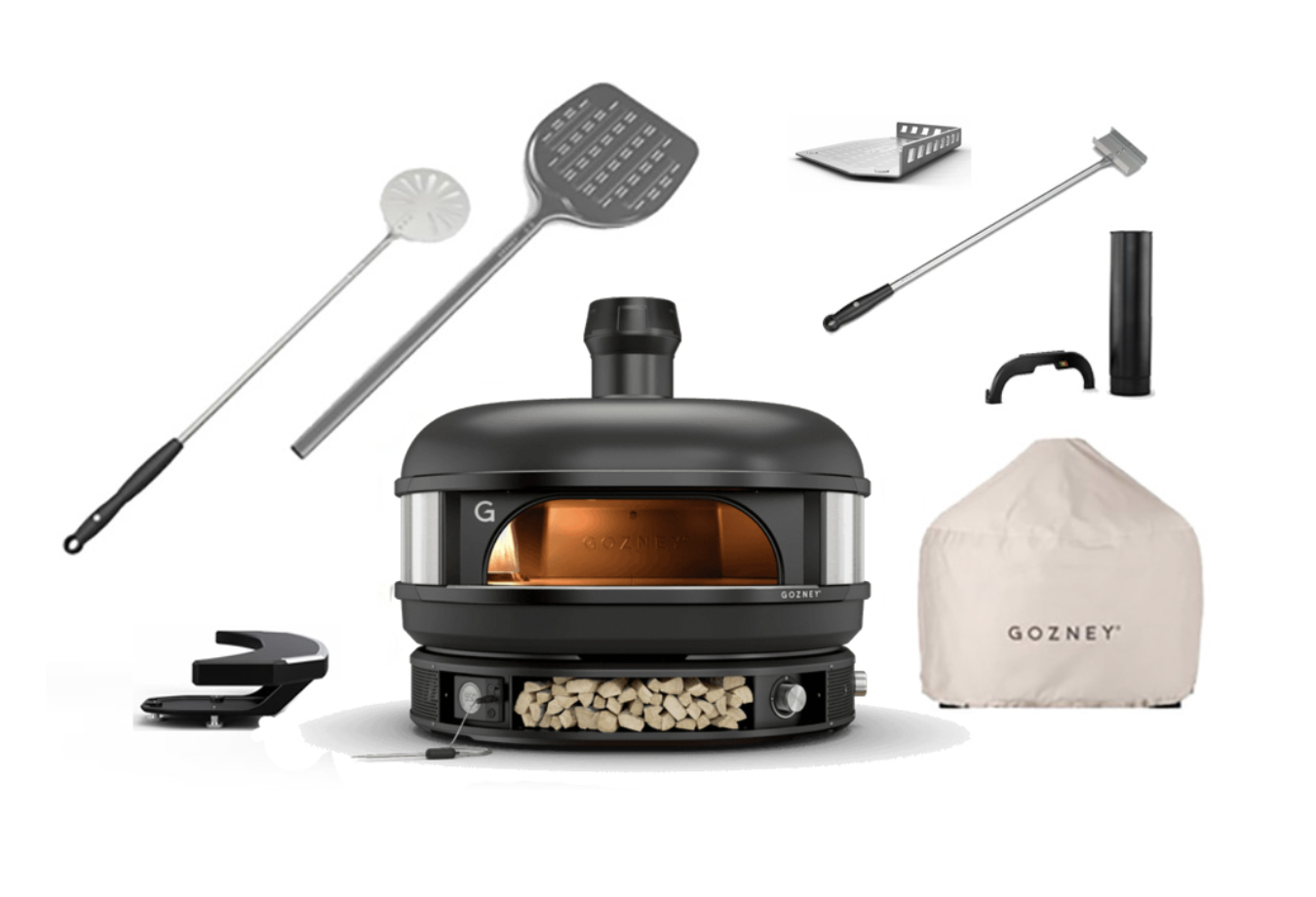 Gozney Dome Dual Fuel Schwarz - limited Edition - Neapel Set ohne Gestell