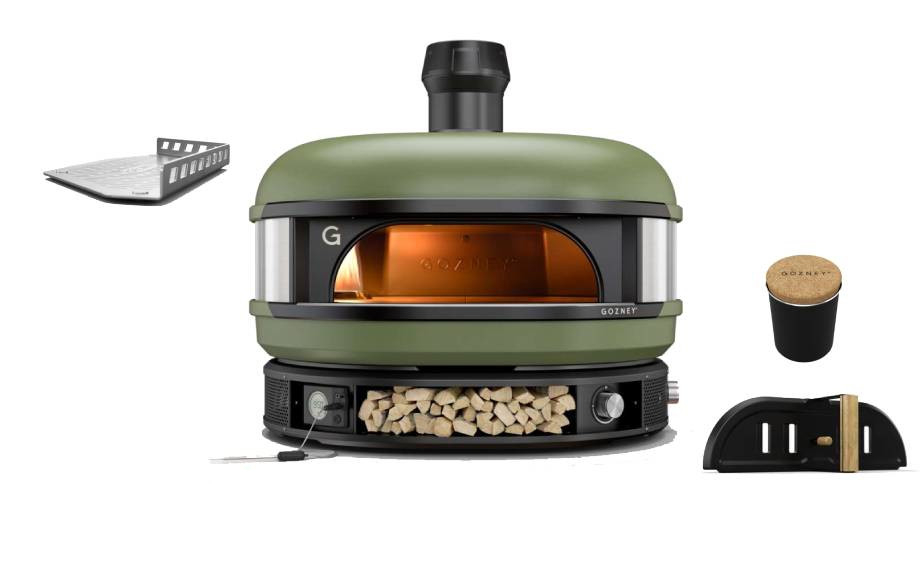 Gozney Dome Dual Fuel Olivgrün Brotback Set 