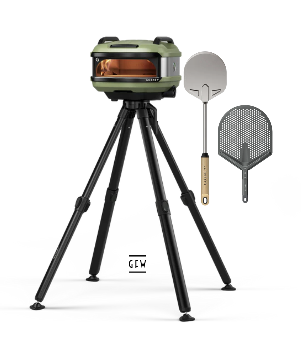 Gozney Tread Olivgrün - Starter Set mit Gestell