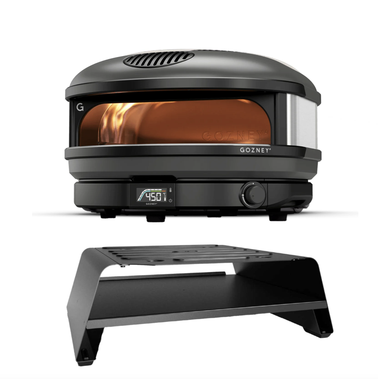 Gozney Arc - Off Black Schwarz - Set mit Booster