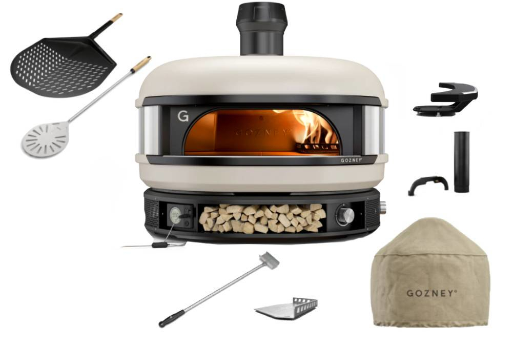 Gozney Dome Dual Fuel Creme Neapel Set ohne Gestell