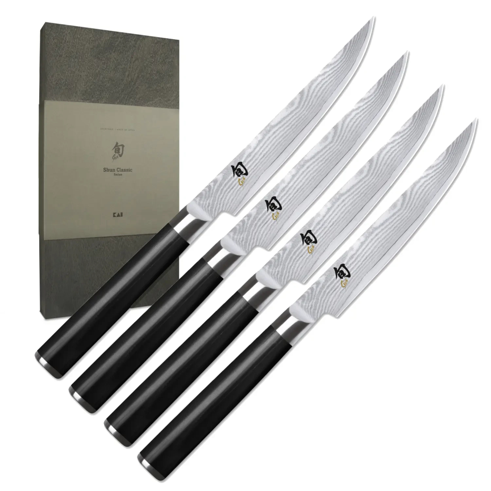 KAI Shun Classic Steakmesser Set 4-teilig