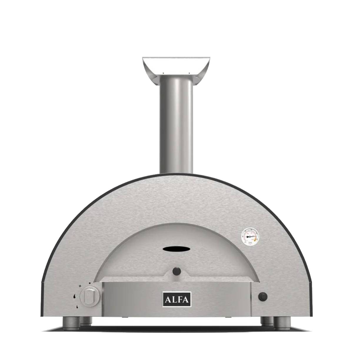 Alfa Classico Gasofen 2 Pizze - schiefer grau